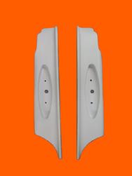 bagger filler panel with led cats eye lights frenched in