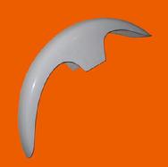 BLADE DAGGER FROTN CUSTOM MOTORCYCLE FENDER