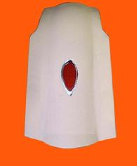 FRENCHED IN TEARDROP LIGHT FIXTURE