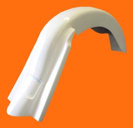 Harley touring rear bagger fender extended stretched 4"