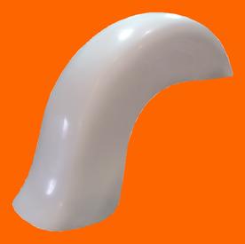 sweeper fender harley sportster