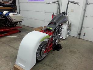 custom legend legacy rear fender 