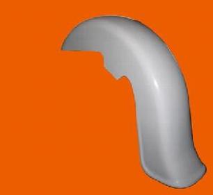 wide glide Bell Bottom sweeper dragger fenders