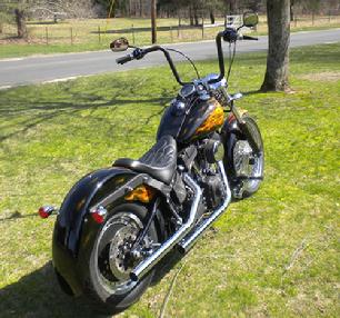 softail custom fender
