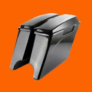 harley stretched saddle bags