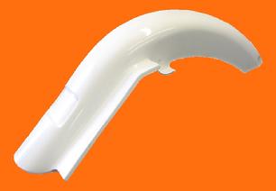 Harley 4" stretched extended rear bagger fender 09 to 13