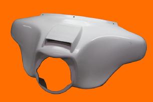 HALREY outter batwing fairing cover with custom Hood Scoop