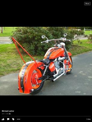 dragger fenders harley hionda yamaha