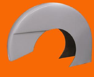 Street Humper compsoite rear dragger fender