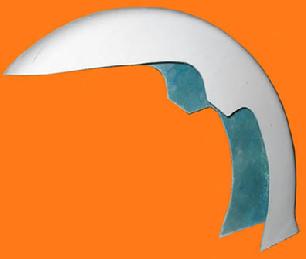narrow glide front fender