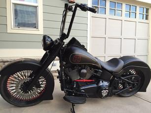 softail dragger fender