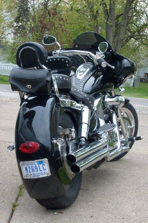 frenched in lights harley honda yamaha
