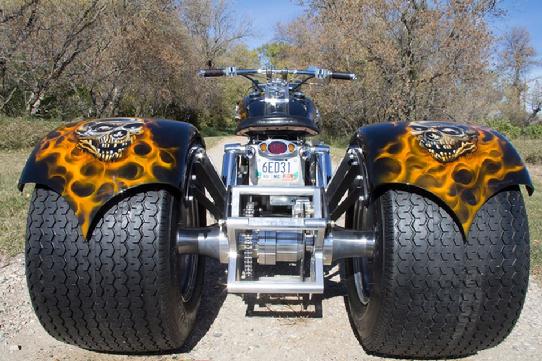 super wide trike fenders