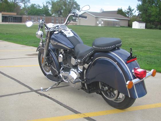 softail, fatboy, heritage, indian fender shown on 03 HERITAGE