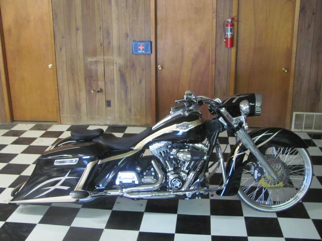 harley davidson  stretched saddle bags