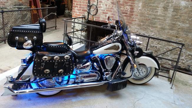 Indian fender on Road Star