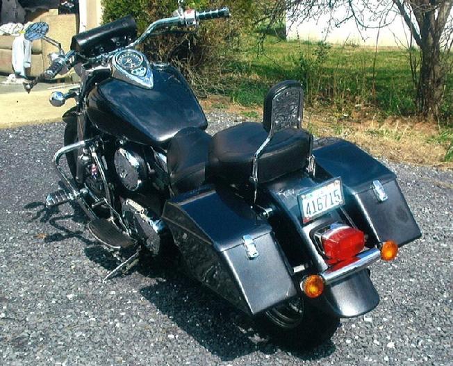 Universal hard bags for motorcycle