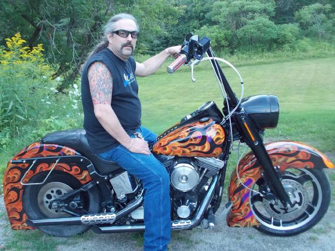 street humper rear fender honda harley yamaha