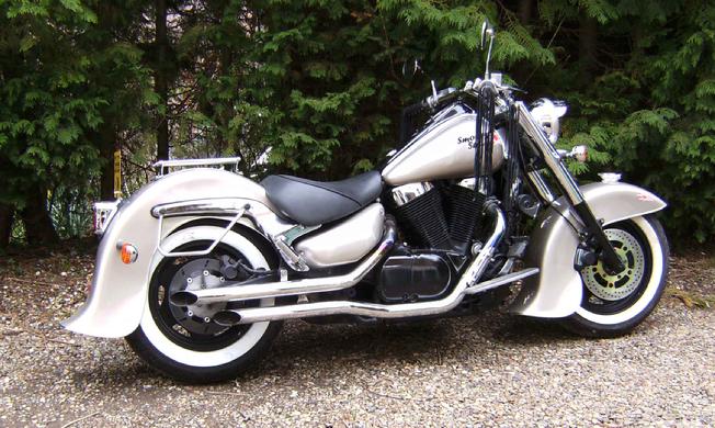 street sweeper fender honda harley yamaha