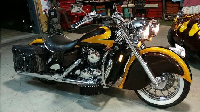 indian front fender for metric bikes