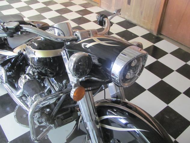 raked harley nacelle
